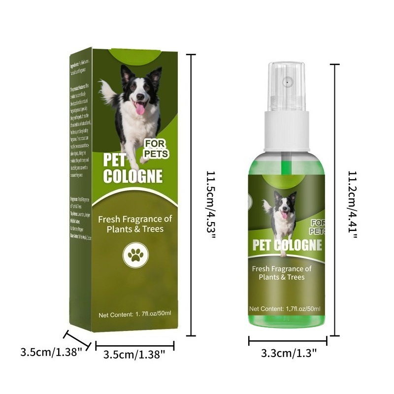 Pet Cologne Spray - رذاذ معطر للحيوانات الأليفة خالٍ من
