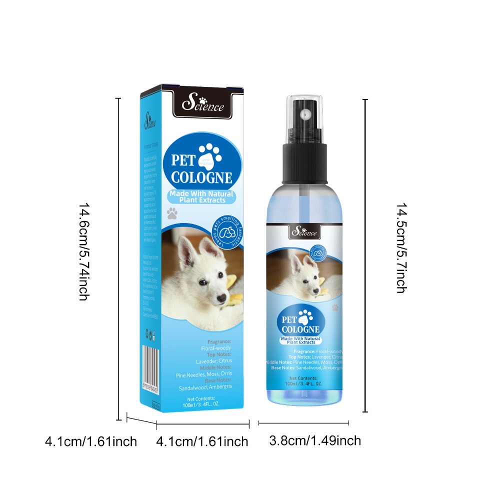 بخاخ عطر للحيوانات الأليفة SES - مراجعة Pet Cologne Spray وسعره