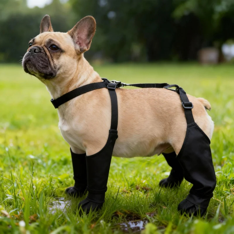 أحذية كلاب مقاومة للماء، أحذية - مراجعة Dog Booties Paw Protector وسعره