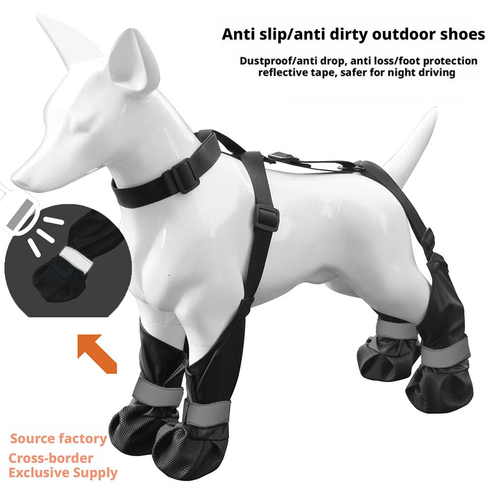 أحذية واقية للكلاب مقاومة للما - مراجعة Dog Booties Paw Protector وسعره