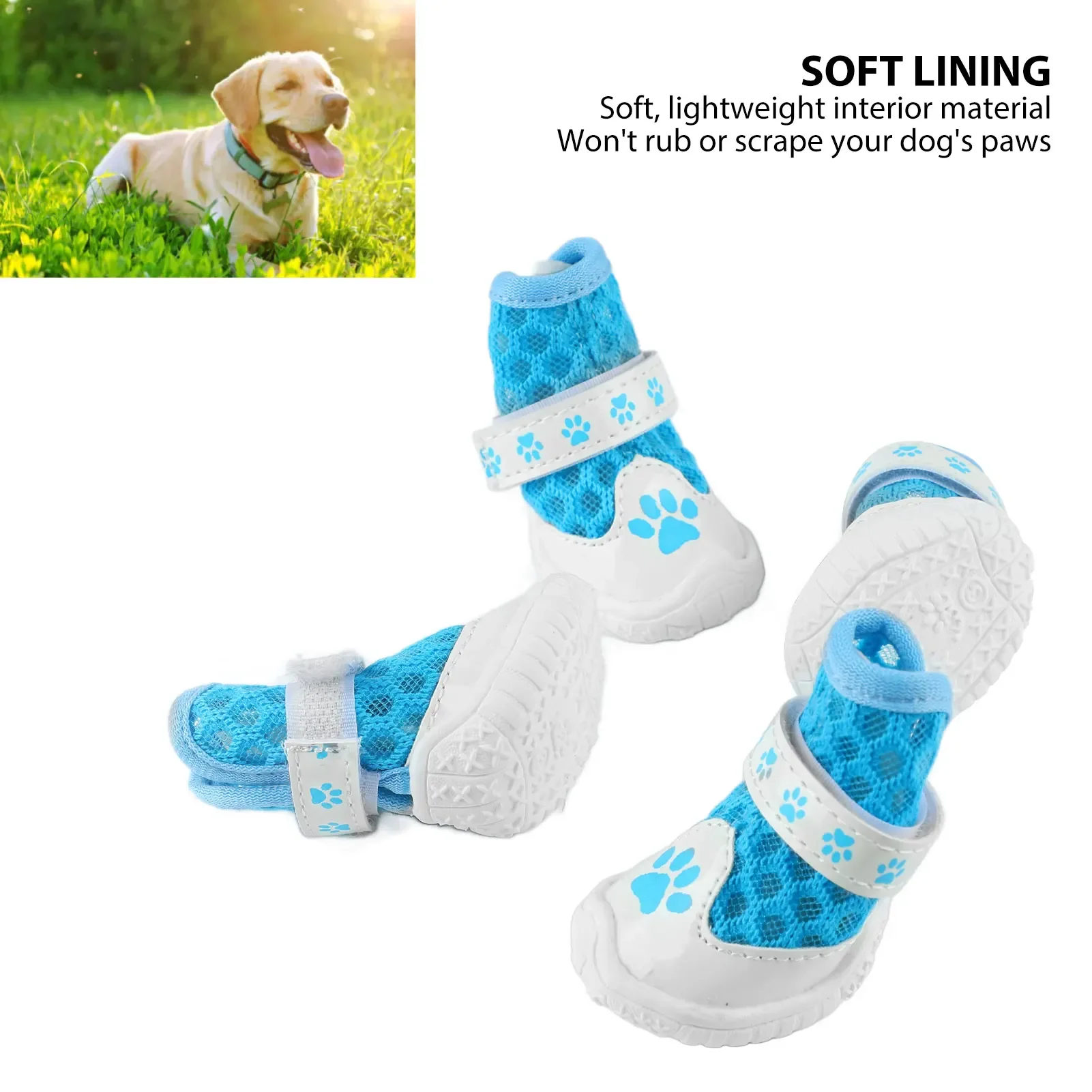 أحذية كلاب خفيفة الوزن جيدة ال - مراجعة Dog Booties Paw Protector وسعره