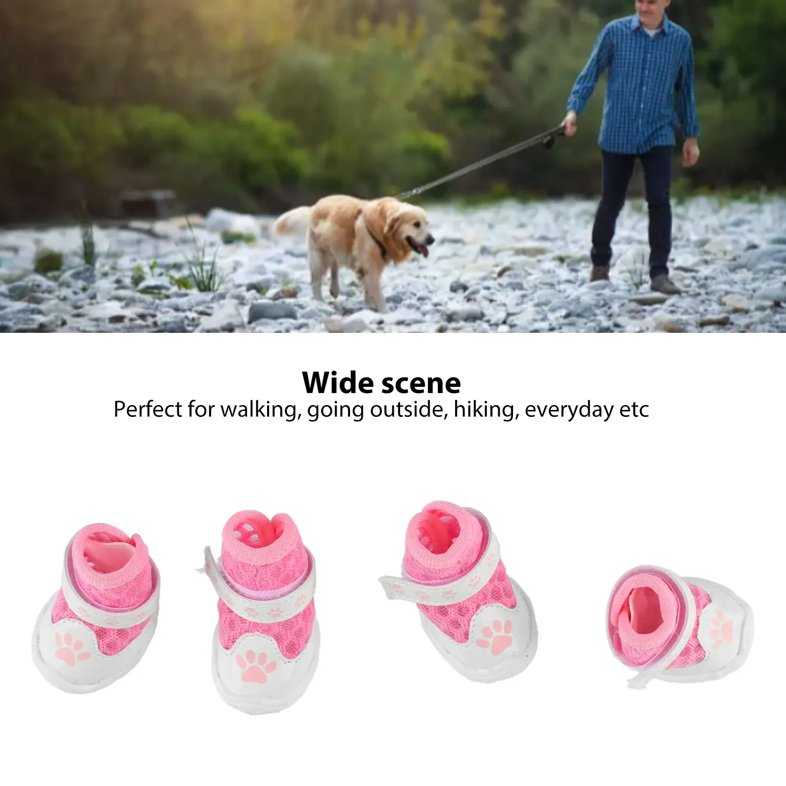 أحذية كلاب خفيفة الوزن جيدة ال - مراجعة Dog Booties Paw Protector وسعره