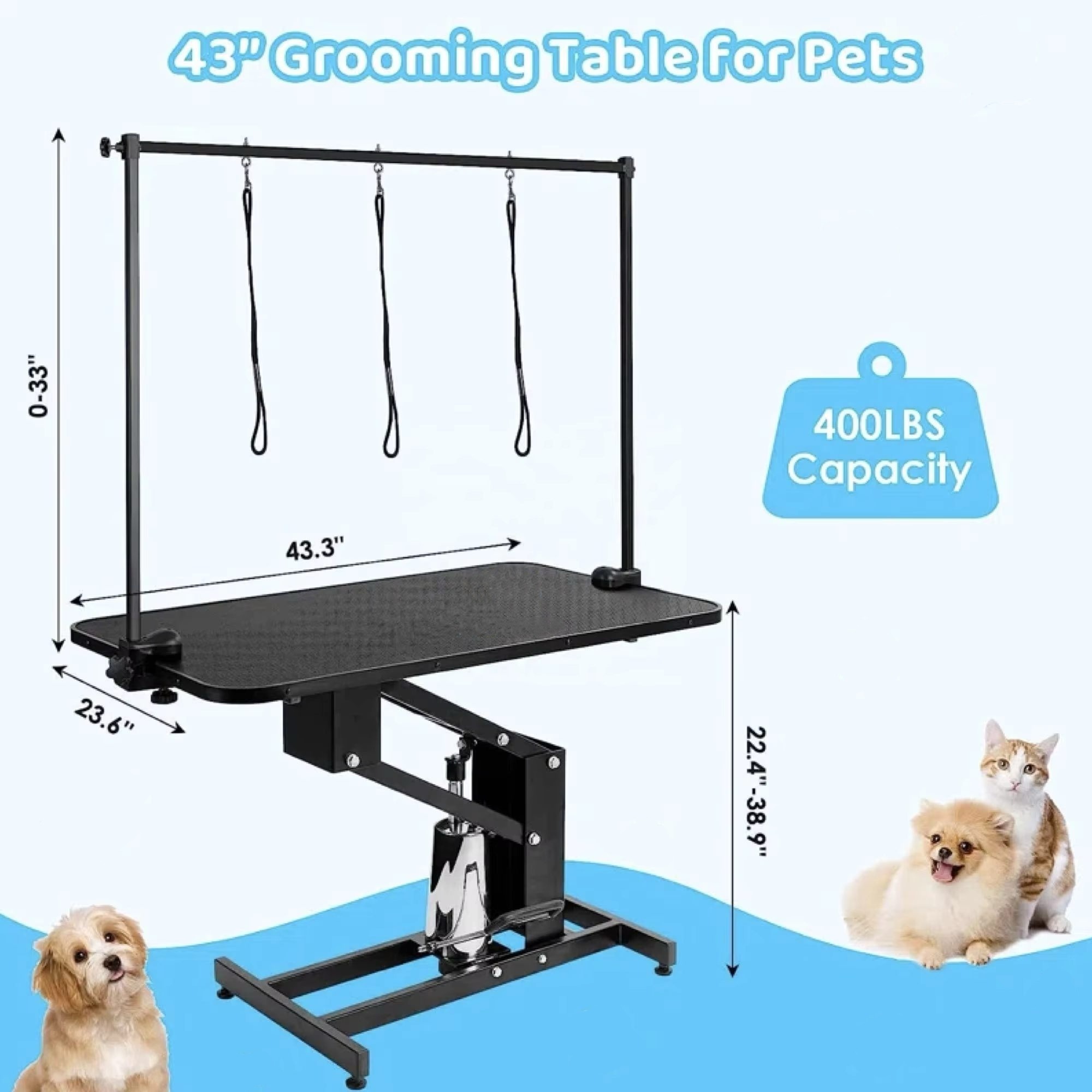طاولة تجميل للكلاب قابلة للطي  - مراجعة Pet Supplies Grooming Prices وسعره
