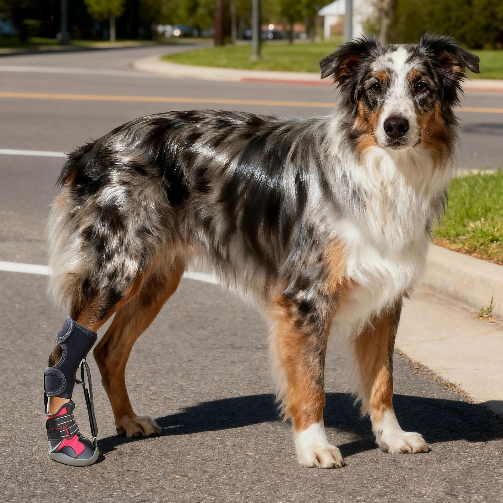 أحذية للكلاب مقاومة للماء وقاب - مراجعة Dog Booties Paw Protector وسعره